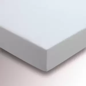 Image of Helena Springfield Brushed Cotton Kingsize Fitted Sheet, Silver