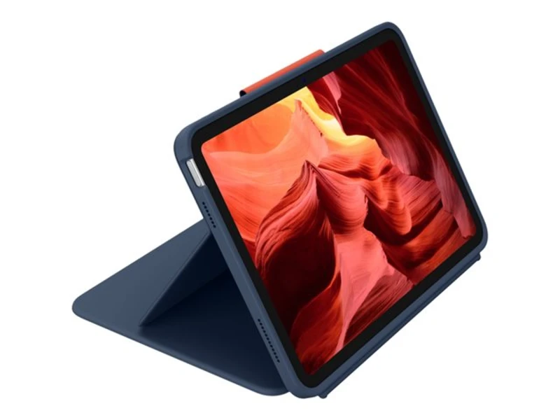 Image of Logitech Rugged Combo 4 for Apple 10.9-inch iPad (10th generation) - Classic Blue 920-011197