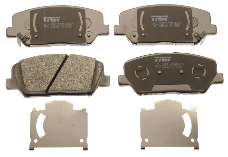 Image of TRW GDB3621 Brake pad set with acoustic wear warning Brake Pad Set,disc brake (402)