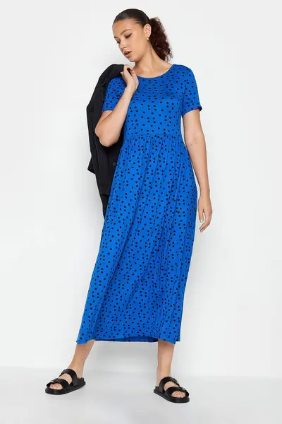 image of Long Tall Sally Tall Maxi Dress Cobalt