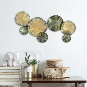 Image of Metal Art Multicolor Decorative Metal Wall Accessory