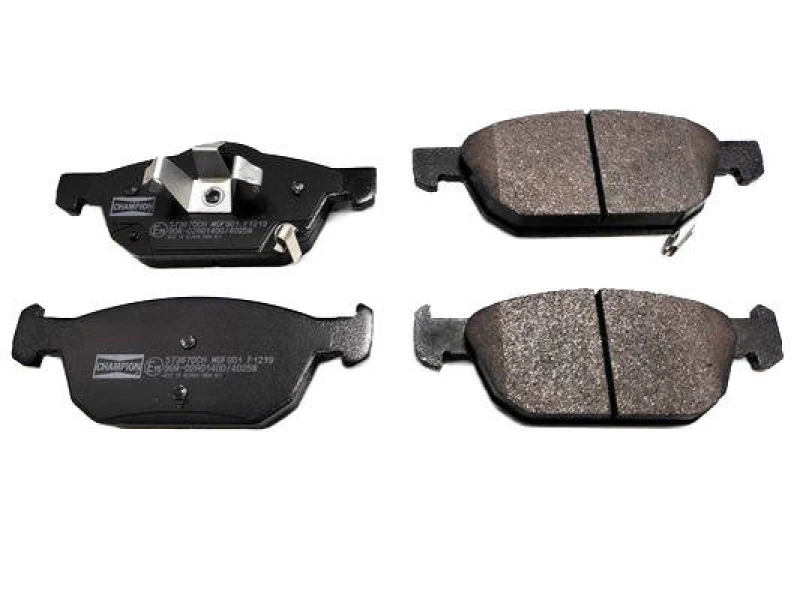 Image of CHAMPION 573670CH Brake pad set with acoustic wear warning Brake Pad Set,disc brake (402)