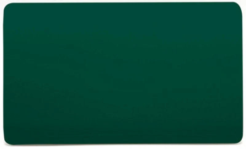 Image of Trendiswitch Trendi 2 Gang Artistic Modern Glossy Tactile Double Blanking Plate Dark Green