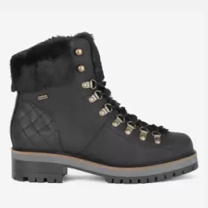 Image of Barbour Womens Holly Hiking-Style Leather Boots - UK 4