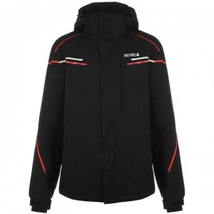 image of Nevica Meribel Ski Jacket Mens - Black/Red