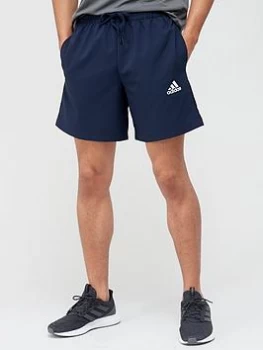 Image of adidas BOS Chelsea Shorts - Navy/White, Size L, Men
