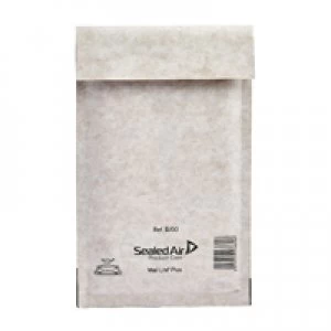 Image of Mail Lite Bubble Lined Size B00 120x210mm White Postal Bag Pack of 1