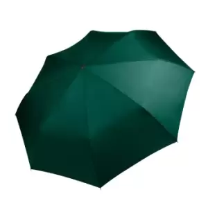 image of Kimood Foldable Compact Mini Umbrella (One Size) (Bottle Green)