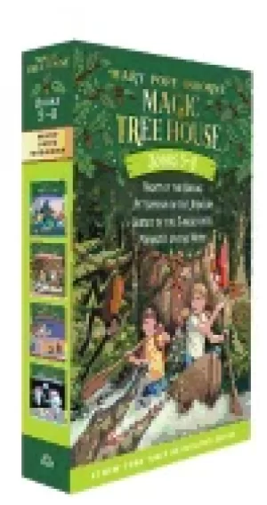 Image of magic tree house boxed set books 5 8 night of the ninjas afternoon on the a
