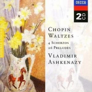 image of Waltzes/preludes Ashkenazy Df2 by Frederic Chopin CD Album