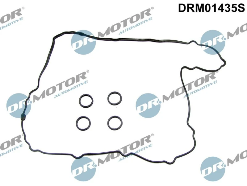Image of DR.MOTOR AUTOMOTIVE Gasket Set, cylinder head cover DR.MOTOR AUTOMOTIVE DRM01435S