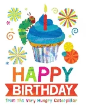 Image of happy birthday from the very hungry caterpillar