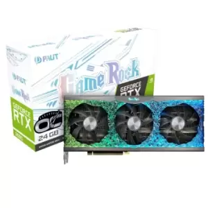 image of GeForce RTX 3090 24GB GameRock OC Palit NVIDIA Ampere Graphics Card