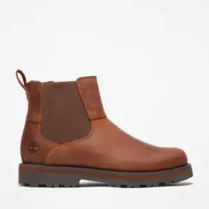 Timberland Courma Kid Chelsea Boot For Youth In Brown Brown Kids, Size 12.5