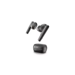Image of POLY VOYAGER Headset Wireless In-ear Music/Everyday Bluetooth Charging stand Black