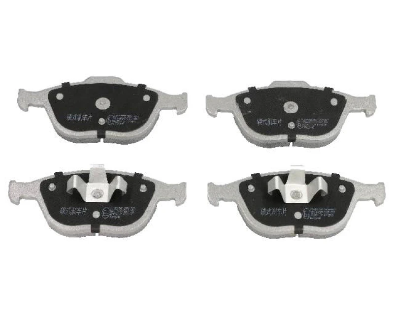 Image of ASHIKA 50-00-0307 Brake pad set Front Axle, not prepared for wear warning indicator, without accessories, with piston clip Brake Pad Set,disc brake (