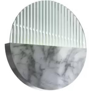 Image of Maytoni Jupiter Modern Integrated LED Wall Lamp Marble, 3000K