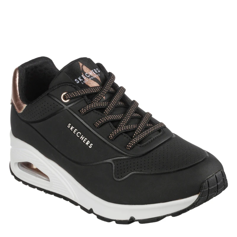 Image of Womens sneakers Skechers Uno - Shimmer Away Noir Female 37