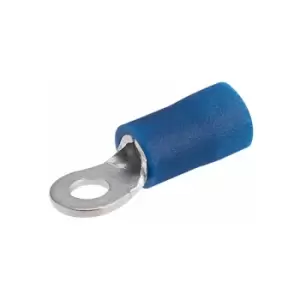 image of Blue 3mm Ring Terminal Pack of 100 - Truconnect