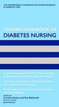 Image of Oxford Handbook of Diabetes Nursing by Lorraine Avery Paperback