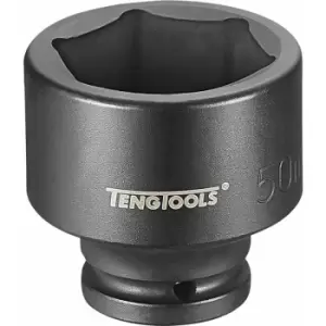 image of Teng Tools - Impact Socket Hex 6 Point 3/4in Drive 24mm