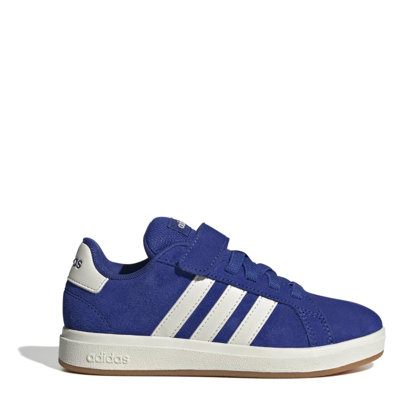 Image of adidas Grand Court 00s Shoes Kids Blue/Gum male C11 (29)