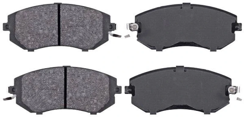 Image of A.B.S. 37998 Brake pad set with acoustic wear warning Brake Pad Set,disc brake (402)