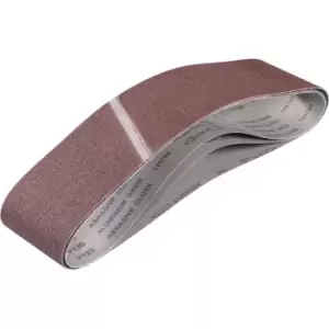 Image of Einhell 100 x 915mm Sanding Belt 100mm x 915mm Assorted Pack of 3