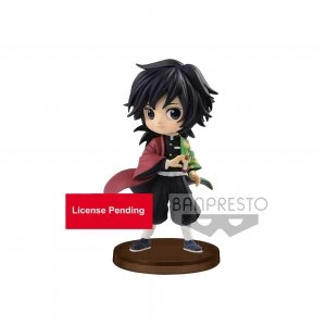 image of Bandai Kimetsu Noyaiba Giyu Tomioka V2 Q Posket Figure