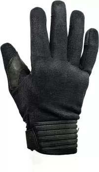 Image of Helstons Simple Motorcycle Gloves, black, Size M L, black, Size M L