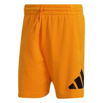 Image of adidas Future Icons Shorts Mens - Bright Orange