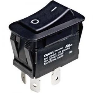 Image of Toggle switch 250 V AC 10 A 1 x OffOn TE Connectivity