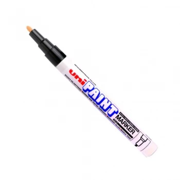 Original Uni PX 21 Paint Marker Bullet Tip Fine Line Width 0.8 1.2mm Black Pack of 12