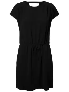 image of VERO MODA Wrap Mini Dress Women Black