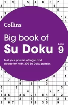 Image of Collins big book of su doku. Book 9 - Paperback - Used