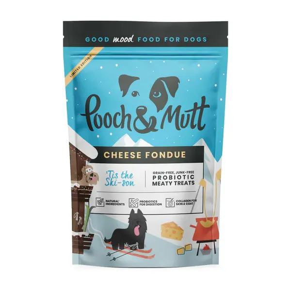 Image of Carnilove Pooch and Mutt Christmas Turkey and Cranberry Probiotic Meaty Dog Treats