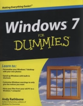 Image of Windows 7 for Dummies by Andy Rathbone Paperback