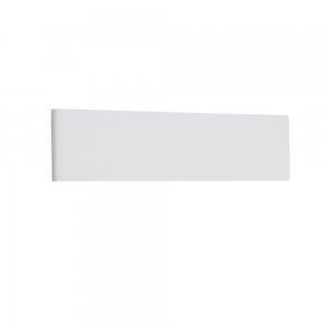 Image of Flush Wall Lamp 12W LED 3000K, 624lm, Matt White, Acrylic