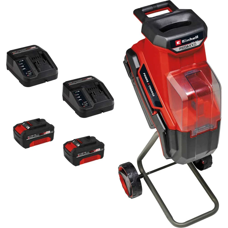 Image of Einhell REDAXXO 36/25 36v Cordless Garden Shredder REDAXXO 36/25 Batteries: 2 x 4ah Li-ion