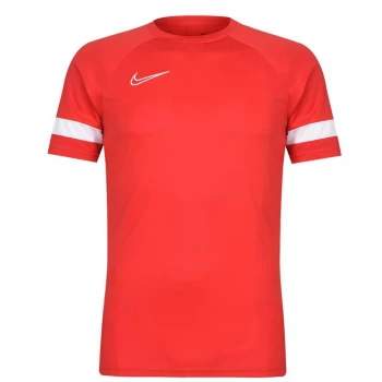 Image of Nike Dri-FIT Academy Short-Sleeve Soccer Top Mens - Red