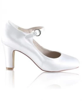 image of Perfect Milly Dyeable Satin Bar Shoe