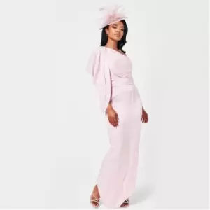 Image of Biba Julien Macdonald Cape Dress - Pink