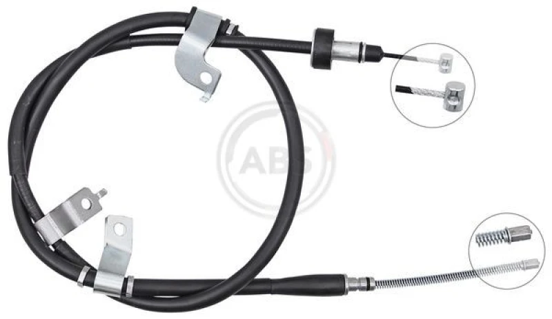 Image of A.B.S. Handbrake cable A.B.S. K10040