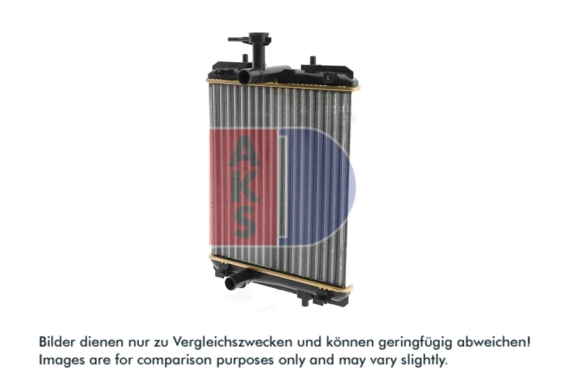 Image of AKS DASIS 160093N Engine radiator Mechanically jointed cooling fins Radiator,engine cooling (470)