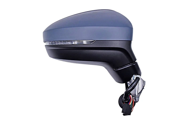 Image of PRASCO VG8107333 Wing mirror Premium Right, Electric, with Peripheral Lighting, primed, with sensor Outside Mirror (50)