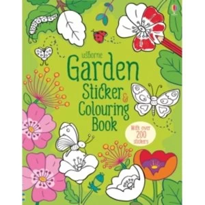 Image of Garden Sticker and Colouring Book by Felicity Brooks (Paperback, 2016)