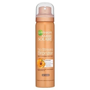 image of Ambre Solaire No Streaks Bronzer Intense Face Mist 75ml