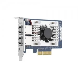 image of QNAP QXG-10G2T-107 networking card 100 Mbit/s