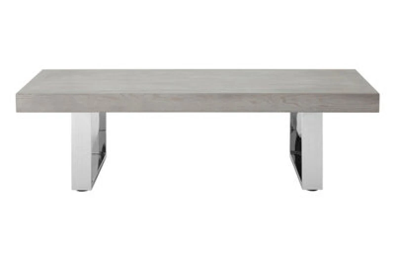 Image of Orsina Grey Elm Wood Coffee Table