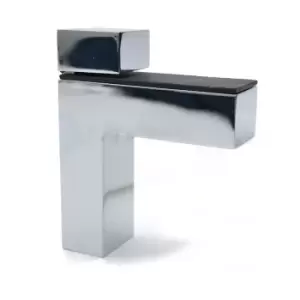 image of Adjustable Shelf Bracket Glass Shelf Support 2 - 45mm Thickness Shelves - Colour Chrome